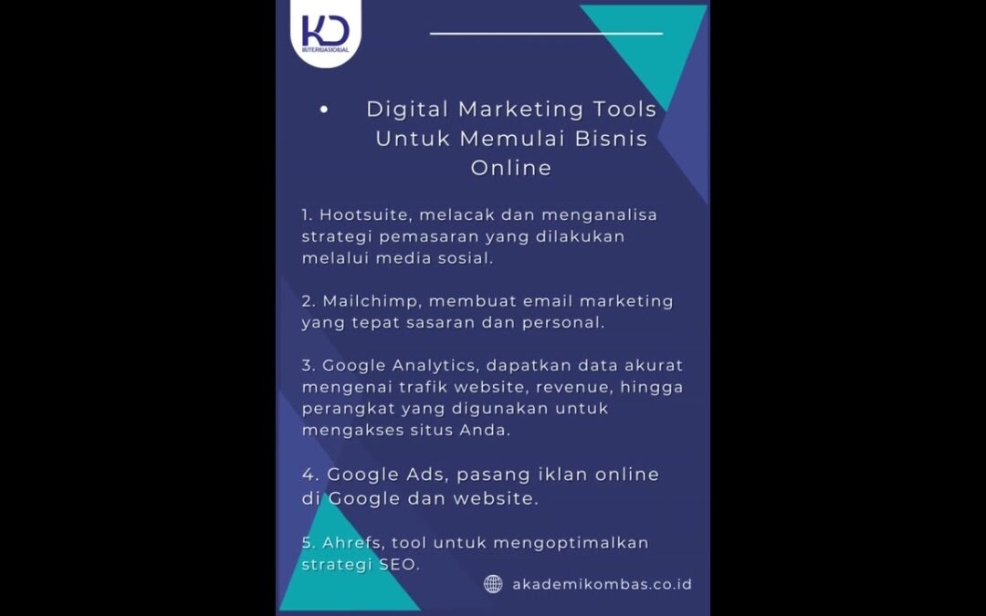 tools untuk digital marketing